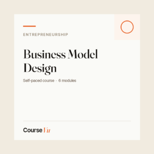 Business Model Design — CourseVu course cover
