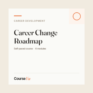 Career Change Roadmap — CourseVu course cover