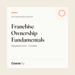 Franchise Ownership Fundamentals — CourseVu course cover