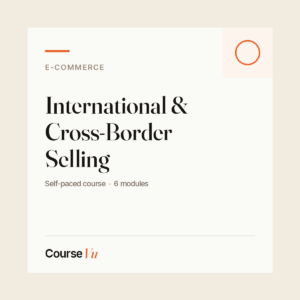 International & Cross-Border Selling — CourseVu course cover