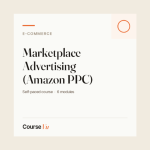 Marketplace Advertising (Amazon PPC) — CourseVu course cover