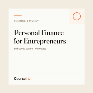 Personal Finance for Entrepreneurs — CourseVu course cover