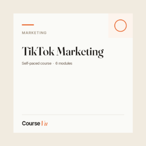TikTok Marketing — CourseVu course cover
