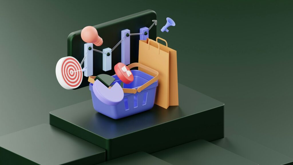 An image of a cell phone with a target in it