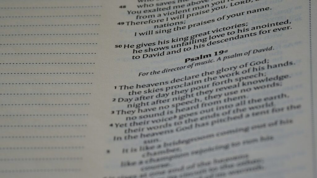 A close up of a book with text on it